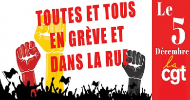 action Fonction publique 5 décembre 2024 UD CGT 37